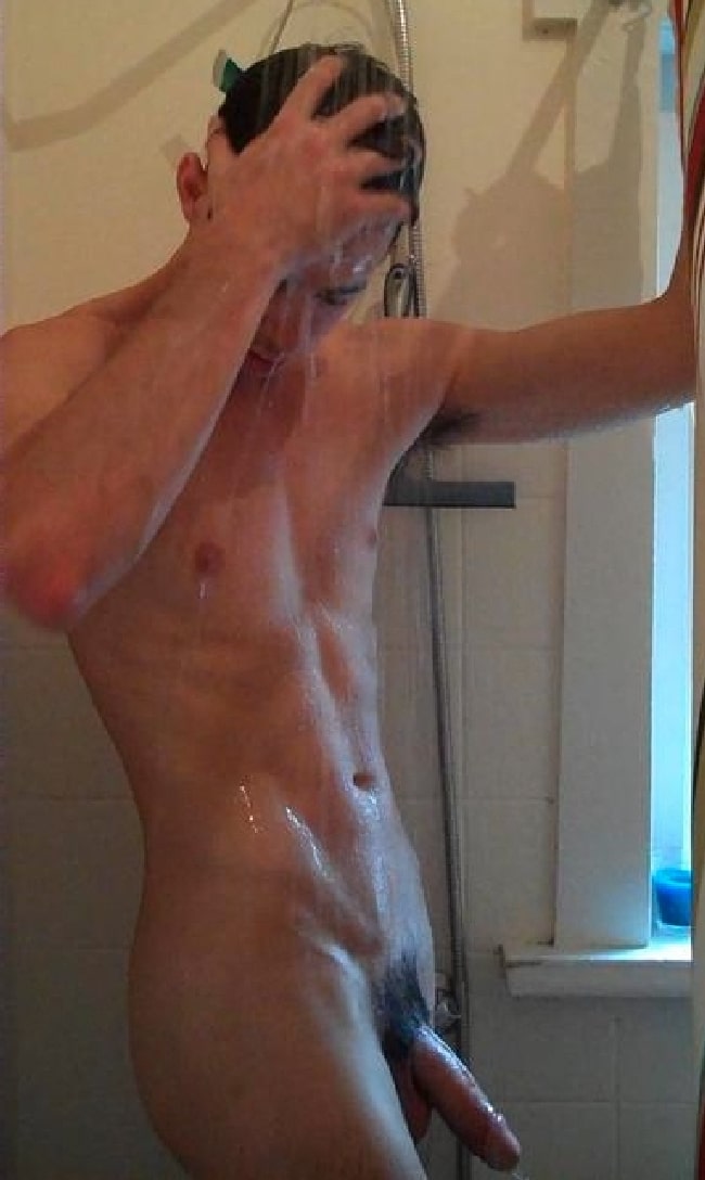 Man With A Big Cock Taking A Shower Just Cock Pictu